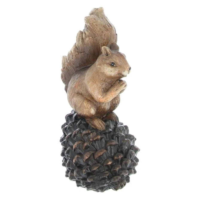 Eichhörnchen - Aus Polyresin - Ca. 11 X 9 X 20 Cm 3 Eichhörnchen - Aus Polyresin - Ca. 11 X 9 X 20 Cm