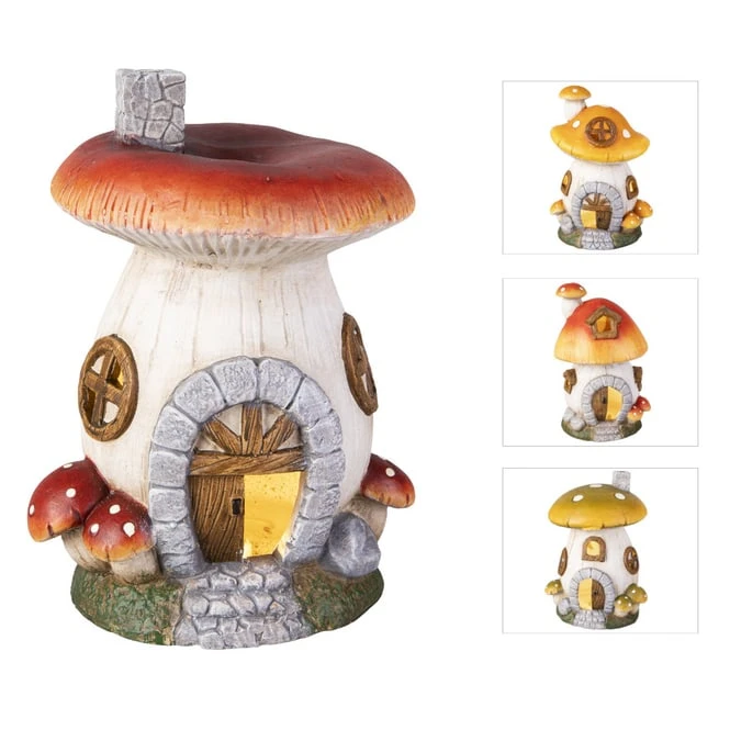 LED-Haus - Aus Keramik - Ca. 16 X 14,5 X 23,5 Cm - 1 Stück 7 LED-Haus - Aus Keramik - Ca. 16 X 14,5 X 23,5 Cm - 1 Stück – Bild 5