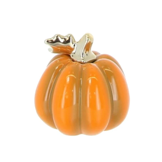 Kürbis - Aus Dolomit - Ca. 7 X 7 X 7,5 Cm 3 Kürbis - Aus Dolomit - Ca. 7 X 7 X 7,5 Cm