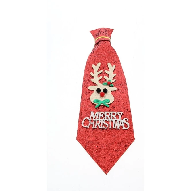 Krawatte Mit Rentier - Ca. 41 X 12 Cm 3 Krawatte Mit Rentier - Ca. 41 X 12 Cm