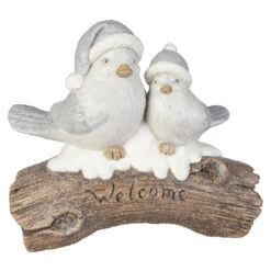 Dekovögel - Aus Magnesia - Ca. 37 X 14,5 X 32 Cm