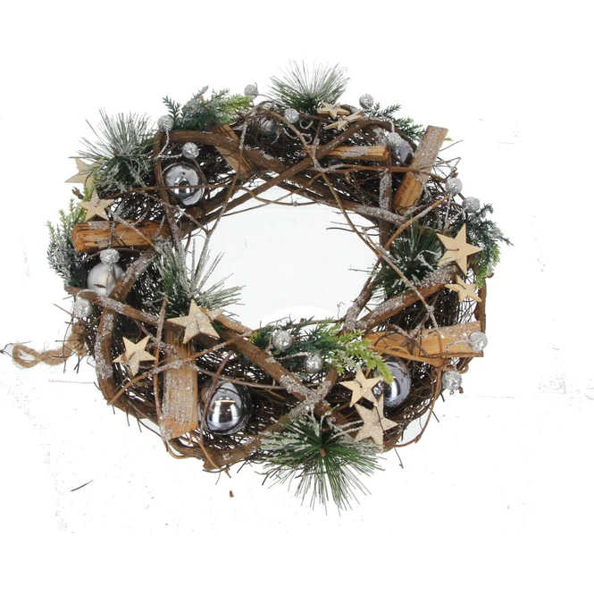 Kranz Aus Naturmaterialien - Ca. 35 X 10 Cm 3 Kranz Aus Naturmaterialien - Ca. 35 X 10 Cm