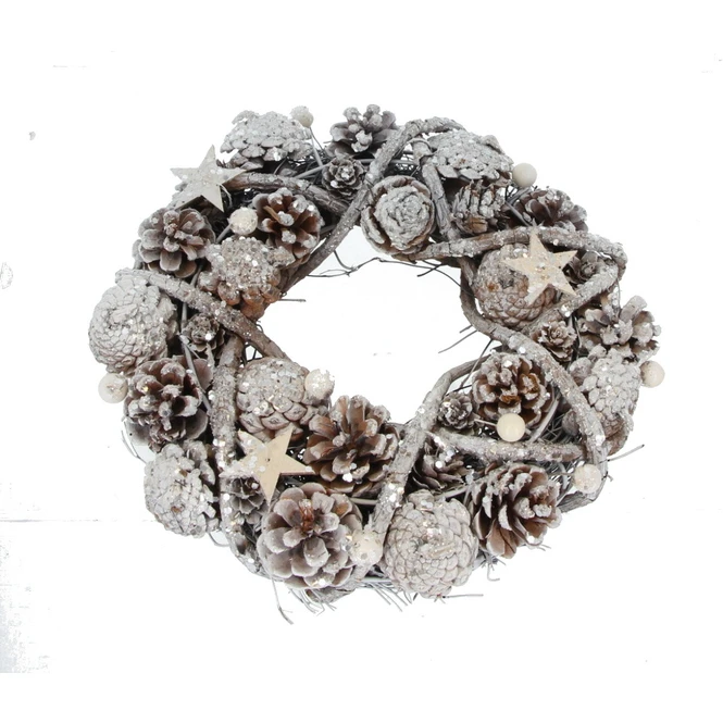 Kranz Aus Naturmaterialien - Ca. 25 X 7 Cm 3 Kranz Aus Naturmaterialien - Ca. 25 X 7 Cm