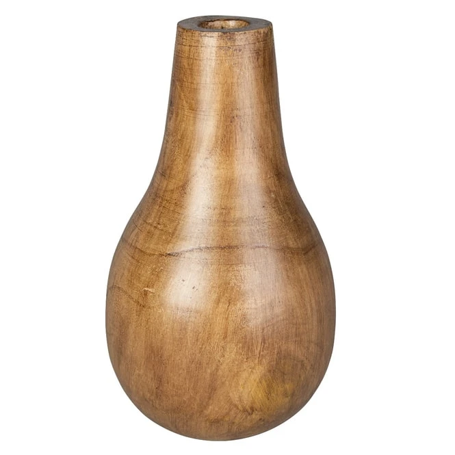 Vase - Aus Holz - Ca. 15 X 26 Cm 4 Vase - Aus Holz - Ca. 15 X 26 Cm – Bild 2