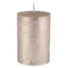 Stumpenkerze - Polar - Ca. 7 X 10 Cm - Gold 1 Stumpenkerze - Polar - Ca. 7 X 10 Cm - Gold -Wohndeko 229042
