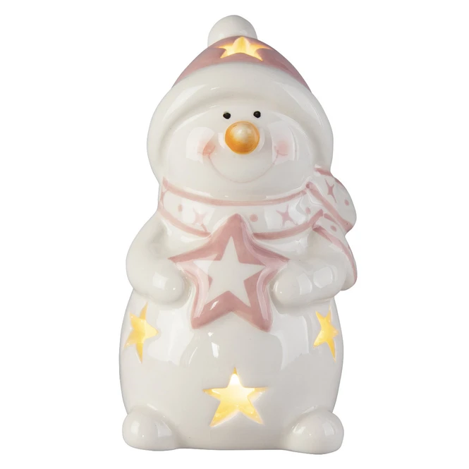 LED-Schneemann - Aus Dolomit - Ca. 6,5 X 6,5 X 11,5 Cm 3 LED-Schneemann - Aus Dolomit - Ca. 6,5 X 6,5 X 11,5 Cm