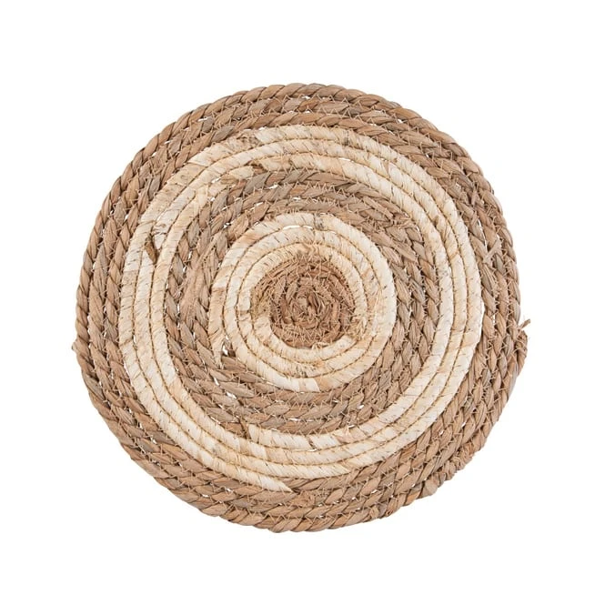 Naturdeckchen - Braun/beige - Aus Holz - Ca. 30 Cm 4 Naturdeckchen - Braun/beige - Aus Holz - Ca. 30 Cm – Bild 2