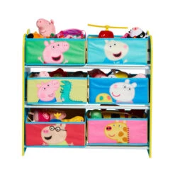 Peppa Wutz - Regal Mit 6 Boxen -Wohndeko 229602 5013138672624 pep regalpeppapig 3
