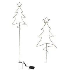 LED-Pflanzenstecker - Tannenbaum - Ca. 100 X 24 Cm