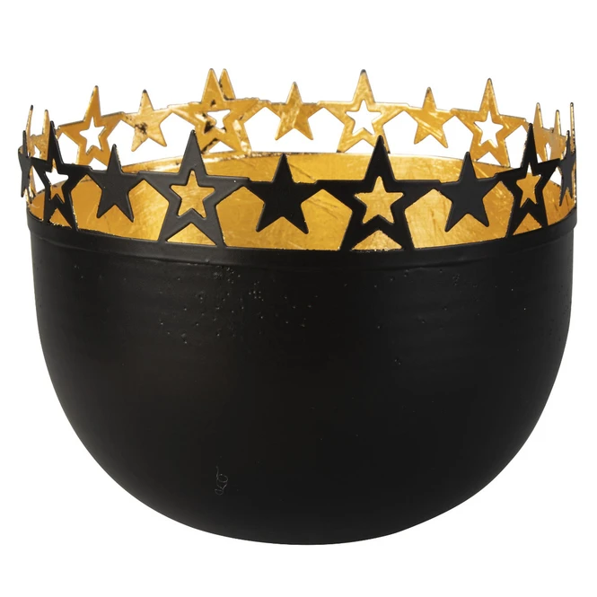 Dekoschale - Sterne - Ca. 16 X 16 X 12 Cm 3 Dekoschale - Sterne - Ca. 16 X 16 X 12 Cm