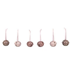Deko-Glöckchen - Ø = Ca. 4 Cm - 6 Stück - 1 Set