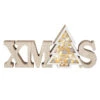 LED-Schriftzug - XMAS - Aus Holz - Ca. 30 X 2 X 14 Cm -Wohndeko 229661