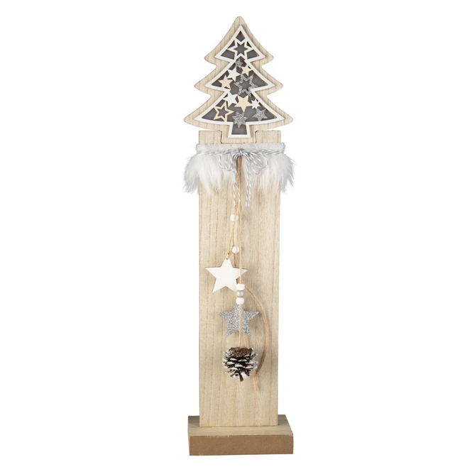 LED-Standdeko - Baum - Aus Holz - Ca. 13 X 7 X 54 Cm 4 LED-Standdeko - Baum - Aus Holz - Ca. 13 X 7 X 54 Cm – Bild 2