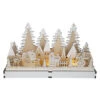 LED-Winterdorf - Aus Holz - Ca. 30,5 X 7 X 18 Cm 1 LED-Winterdorf - Aus Holz - Ca. 30,5 X 7 X 18 Cm -Wohndeko 229675