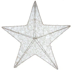 Stern Gold Mit LED - Ca. 60 Cm