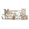 Deko-Schriftzug - Merry Christmas - Aus Holz - Ca. 30 X 2 X 12 Cm -Wohndeko 229859