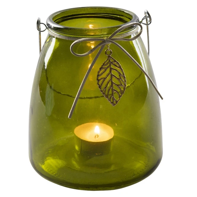 Teelichtglas - Blatt - Ca. 13 X 15 Cm 4 Teelichtglas - Blatt - Ca. 13 X 15 Cm – Bild 2