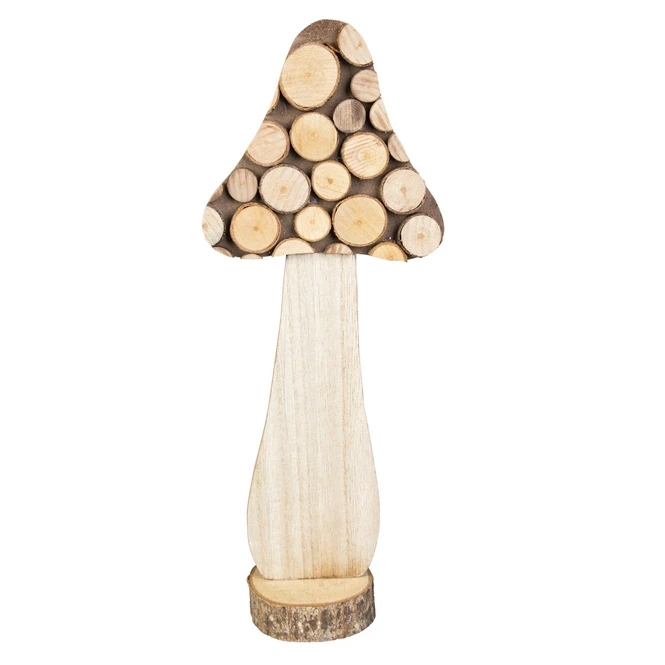 Pilz - Aus Holz - Ca. 13 X 7,5 X 31,5 Cm 4 Pilz - Aus Holz - Ca. 13 X 7,5 X 31,5 Cm – Bild 2