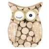 Eule - Aus Holz - Ca. 11 X 2 X 15 Cm -Wohndeko 229884