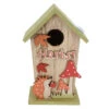 Vogelhaus - Herbst - Aus Holz - Ca. 13,5 X 8 X 22,5 Cm 1 Vogelhaus - Herbst - Aus Holz - Ca. 13,5 X 8 X 22,5 Cm -Wohndeko 229885 neu