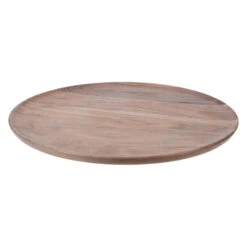 Dekoteller - Aus Holz - Ø = Ca. 38 Cm
