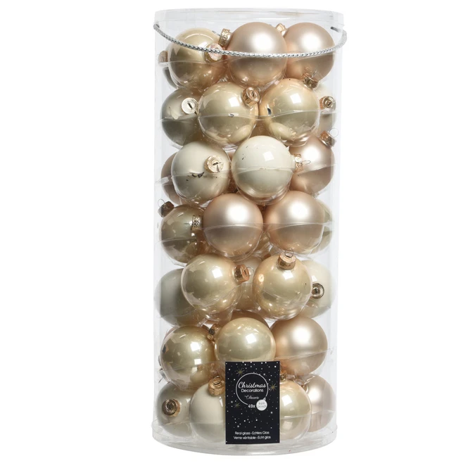 Christbaumkugeln - Bright Luxury - Ø = Ca. 6 Cm - 49 Stück 3 Christbaumkugeln - Bright Luxury - Ø = Ca. 6 Cm - 49 Stück