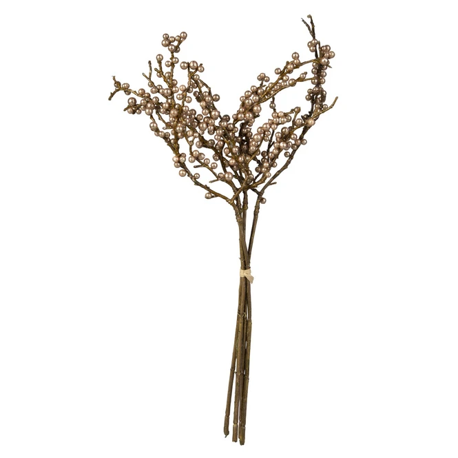 Beerenzweig - Ca. 35 Cm - Gold 3 Beerenzweig - Ca. 35 Cm - Gold