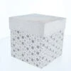 Geschenkbox Schneeflocke Silber - Ca. 12 X 12 X 12 Cm -Wohndeko 230448 bild 40160964181681