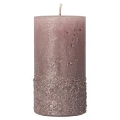 Stumpenkerze - Calla - Ca. 7 X 14 Cm - Altrosa