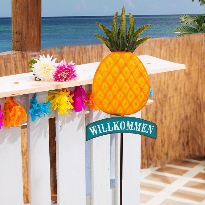 Pflanzenstecker - Ananas - Ca. 29,5 X 151,5 Cm 4 Pflanzenstecker - Ananas - Ca. 29,5 X 151,5 Cm – Bild 2