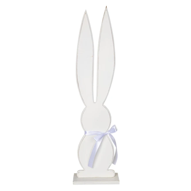 Hase - Aus Holz - Ca. 15 X 7 X 60 Cm 3 Hase - Aus Holz - Ca. 15 X 7 X 60 Cm