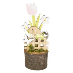 Dekovogel - Aus Holz - Ca. 9 X 9 X 21 Cm 5 Dekovogel - Aus Holz - Ca. 9 X 9 X 21 Cm -Wohndeko 234691