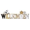 Deko-Schriftzug - Willkommen - Aus Holz - Ca. 40 X 2 X 13 Cm 1 Deko-Schriftzug - Willkommen - Aus Holz - Ca. 40 X 2 X 13 Cm -Wohndeko 2346981