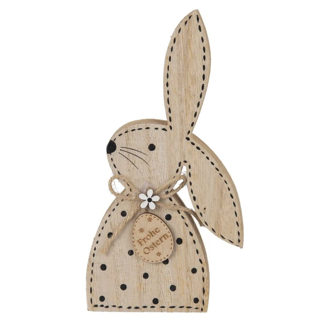 Dekohase - Aus Holz - Ca. 9 X 2 X 18 Cm 4 Dekohase - Aus Holz - Ca. 9 X 2 X 18 Cm – Bild 2