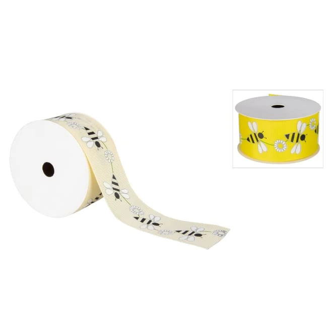 Dekoband - Bienen - Ca. 500 X 4 Cm - 1 Stück 7 Dekoband - Bienen - Ca. 500 X 4 Cm - 1 Stück – Bild 5