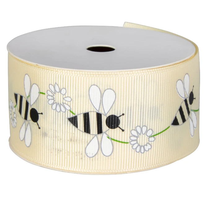 Dekoband - Bienen - Ca. 500 X 4 Cm - 1 Stück 4 Dekoband - Bienen - Ca. 500 X 4 Cm - 1 Stück – Bild 2