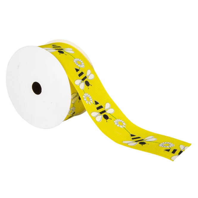 Dekoband - Bienen - Ca. 500 X 4 Cm - 1 Stück 5 Dekoband - Bienen - Ca. 500 X 4 Cm - 1 Stück – Bild 3