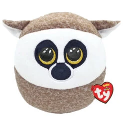 TY - Squish A Boo - Plüsch Kissen - Lemur Linus - Ca. 35 Cm