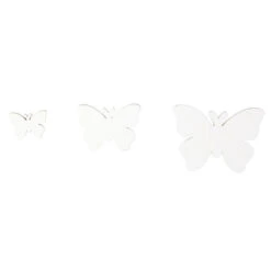 Streudeko - Schmetterlinge - Aus Holz - Ca. 3/5/7 Cm - 20 Stück