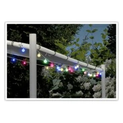 80er LED-Kugellichterkette - Ca. 19 M - Bunt 9 80er LED-Kugellichterkette - Ca. 19 M - Bunt -Wohndeko 235204 1