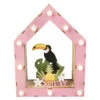 LED-Haus - Tukan - Aus Holz - Ca. 17,5 X 6 X 23 Cm 2 LED-Haus - Tukan - Aus Holz - Ca. 17,5 X 6 X 23 Cm -Wohndeko 235370