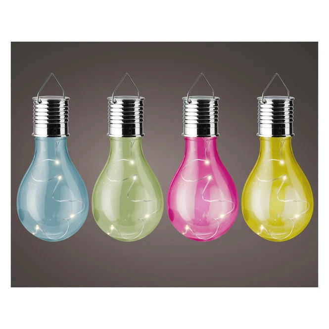 LED-Solarbirne - Ca. 8 X 14 Cm - 1 Stück 7 LED-Solarbirne - Ca. 8 X 14 Cm - 1 Stück – Bild 5