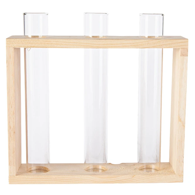 Vasen - Aus Glas - Ca. 18 X 4 X 17,5 Cm 3 Vasen - Aus Glas - Ca. 18 X 4 X 17,5 Cm