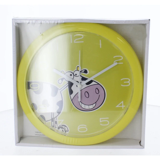 Kinderwanduhr Kuh - Ca. 20 X 3 Cm 3 Kinderwanduhr Kuh - Ca. 20 X 3 Cm