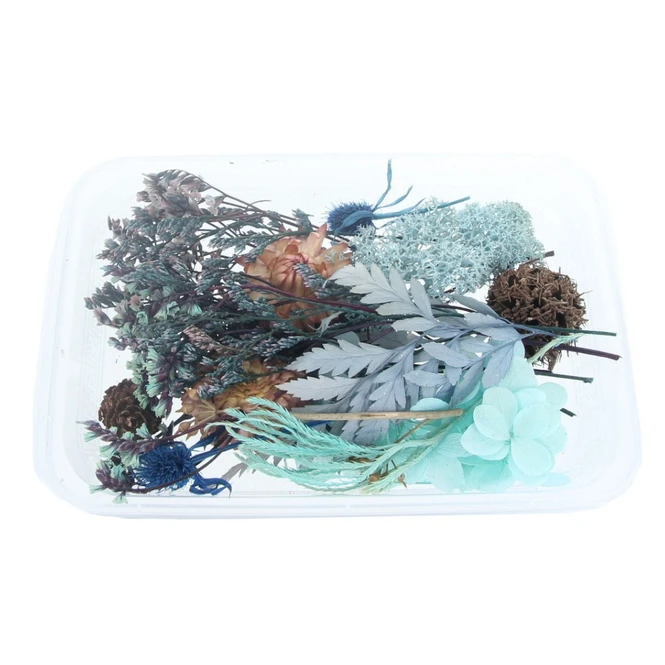 Streudeko - Trockenblumen - Blau 3 Streudeko - Trockenblumen - Blau