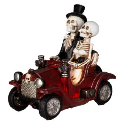 LED-Standdeko - Skelette - Aus Polyresin - Ca. 24 X 11,5 X 22 Cm