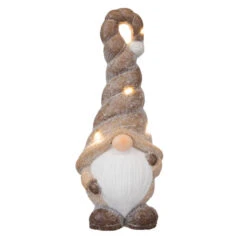 LED-Wichtel - Aus Magnesia - Ca. 14,5 X 12,5 X 32,5 Cm - 1 Stück 5 LED-Wichtel - Aus Magnesia - Ca. 14,5 X 12,5 X 32,5 Cm - 1 Stück -Wohndeko 238554 4016096435950 mica living wichtel 02