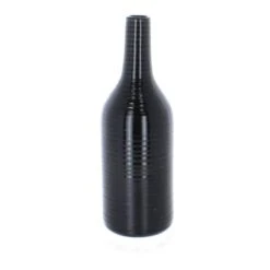 Vase Flasche Schwarz - Ca. 7 X 7 X 20 Cm