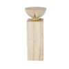Kerzenhalter Säule Braun/gold - Ca. 7,5 X 7,5 X 19,5 Cm 2 Kerzenhalter Säule Braun/gold - Ca. 7,5 X 7,5 X 19,5 Cm -Wohndeko 238665 bild 4016096436926
