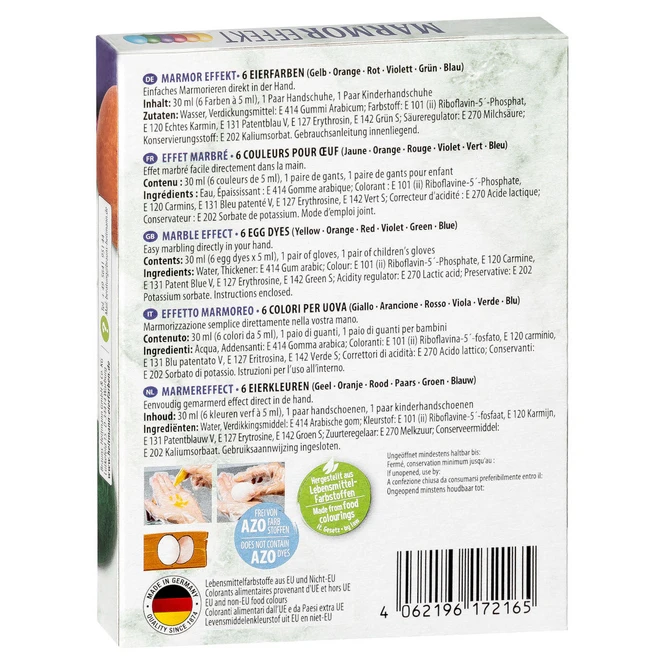 Eierfarben - Marmor Effekt - Edel Und Einfach 4 Eierfarben - Marmor Effekt - Edel Und Einfach – Bild 2